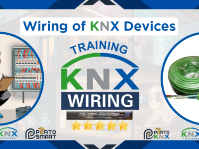 Wiring of KNX Devices